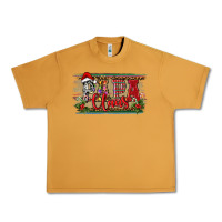 Peanut Butter Christmas Western Papa Claus Urban Heavy Tee - RanaPortraitStore