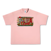 Salmon Christmas Western Papa Claus Urban Heavy Tee - RanaPortraitStore