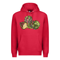 Cardinal Artichoke Premium Hoodie - LillyAllenDesigns