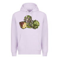 Lilac Artichoke Premium Hoodie - LillyAllenDesigns