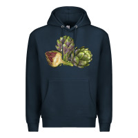 Navy Artichoke Premium Hoodie - LillyAllenDesigns