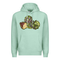 Seafoam Artichoke Premium Hoodie - LillyAllenDesigns