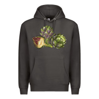 Smoke Artichoke Premium Hoodie - LillyAllenDesigns