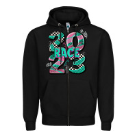 Black race  2023 Zipper Hoodie - AdoDesignShop