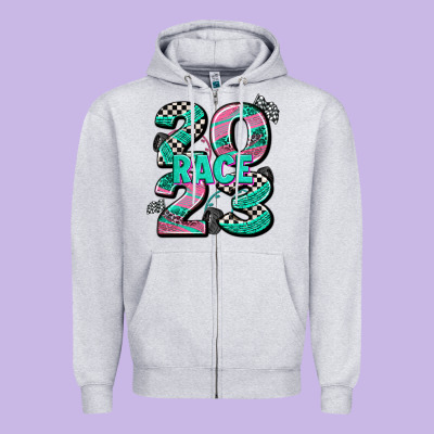 Race  2023 Zipper Hoodie Designed By Adodesignshop