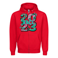 Red race  2023 Zipper Hoodie - AdoDesignShop