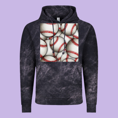 Baseball Seamless Pattern Vintage Hoodie Designed By Bundleandbundleshop