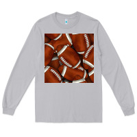Moon Dust american football seamless pattern Long Sleeve Tee - BundleAndBundleShop