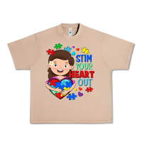 Burro Stim your heart out Urban Heavy Tee - FaDigitalArtStudio
