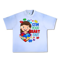 Grape Ice Stim your heart out Urban Heavy Tee - FaDigitalArtStudio