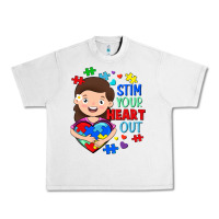 Lunar Rock Stim your heart out Urban Heavy Tee - FaDigitalArtStudio