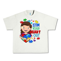 Pistachio Stim your heart out Urban Heavy Tee - FaDigitalArtStudio