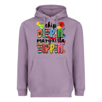Lavender chip dippin' margarita sippin' Heavyweight Hoodie - JahusDesignShop
