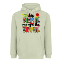 Matcha chip dippin' margarita sippin' Heavyweight Hoodie - JahusDesignShop