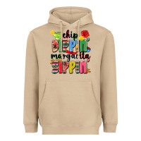 Mushroom chip dippin' margarita sippin' Heavyweight Hoodie - JahusDesignShop