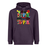 Plum chip dippin' margarita sippin' Heavyweight Hoodie - JahusDesignShop
