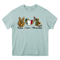 Arona Peace Love Mexicana Heavy Core Tee - RanaPortraitStore