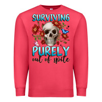 Cardinal surviving purely out of spite Premium Sweatshirt - JahusDesignShop
