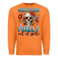 Carrot surviving purely out of spite Premium Sweatshirt - JahusDesignShop