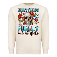 Sandshell surviving purely out of spite Premium Sweatshirt - JahusDesignShop