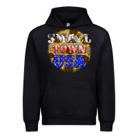 Black small town usa Urban Hoodie - JahusDesignShop
