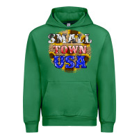 Emerald small town usa Urban Hoodie - JahusDesignShop