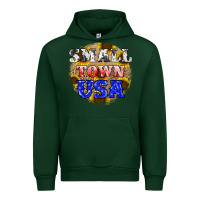 Foreset Green small town usa Urban Hoodie - JahusDesignShop