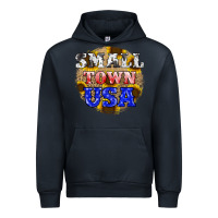 Navy small town usa Urban Hoodie - JahusDesignShop