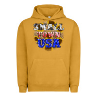 Pigment Peanut Butter small town usa Urban Hoodie - JahusDesignShop