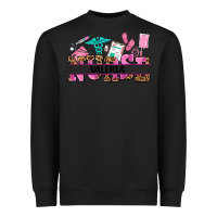 Black nurse custom name Heavyweight Sweatshirt - AdoDesignShop