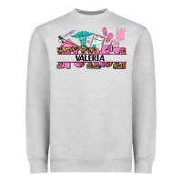 Heather Grey nurse custom name Heavyweight Sweatshirt - AdoDesignShop