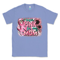 Colony Blue i wear pink for my mom Classic Tee - CowGirlArtShop