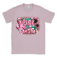 Lilac i wear pink for my mom Classic Tee - CowGirlArtShop
