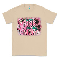 Mushroom i wear pink for my mom Classic Tee - CowGirlArtShop