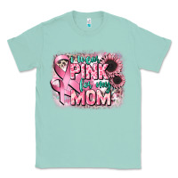 Seafoam i wear pink for my mom Classic Tee - CowGirlArtShop