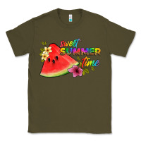 Army Green sweet summer time Classic Tee - Artiststas