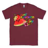 Burgundy sweet summer time Classic Tee - Artiststas