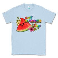 Dusty Blue sweet summer time Classic Tee - Artiststas