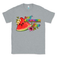 Heather Grey sweet summer time Classic Tee - Artiststas