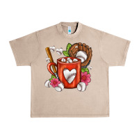 French Oak Baseball Coffee cup Urban Heavy Tee - FaDigitalArtStudio