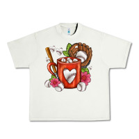 Pistachio Baseball Coffee cup Urban Heavy Tee - FaDigitalArtStudio