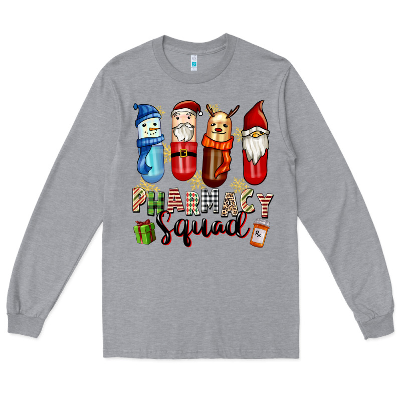 Pharmacy Squad Christmas Long Sleeve Tee by FaDigitalArtStudio | Teevron