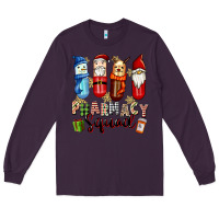 Plum pharmacy squad christmas Long Sleeve Tee - FaDigitalArtStudio
