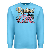 Ocean Blue raise them kind Premium Sweatshirt - JahusDesignShop