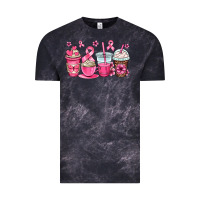 Cloud Black breast cancer coffee cups Vintage Tee - OliviaCreatesArt
