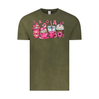 Vintage Olive breast cancer coffee cups Vintage Tee - OliviaCreatesArt