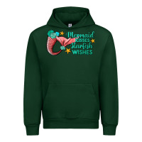 Forest Green mermaid kisses starfish wishes Urban Hoodie - JahusDesignShop