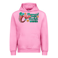Fuchsia Pink mermaid kisses starfish wishes Urban Hoodie - JahusDesignShop