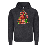 Vintage Black christmas  gnomes Vintage Hoodie - FaDigitalArtStudio