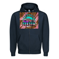 Navy pink racing car Zipper Hoodie - AdoDesignShop